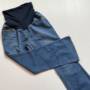 Motherhood maternity jean, size petite medium